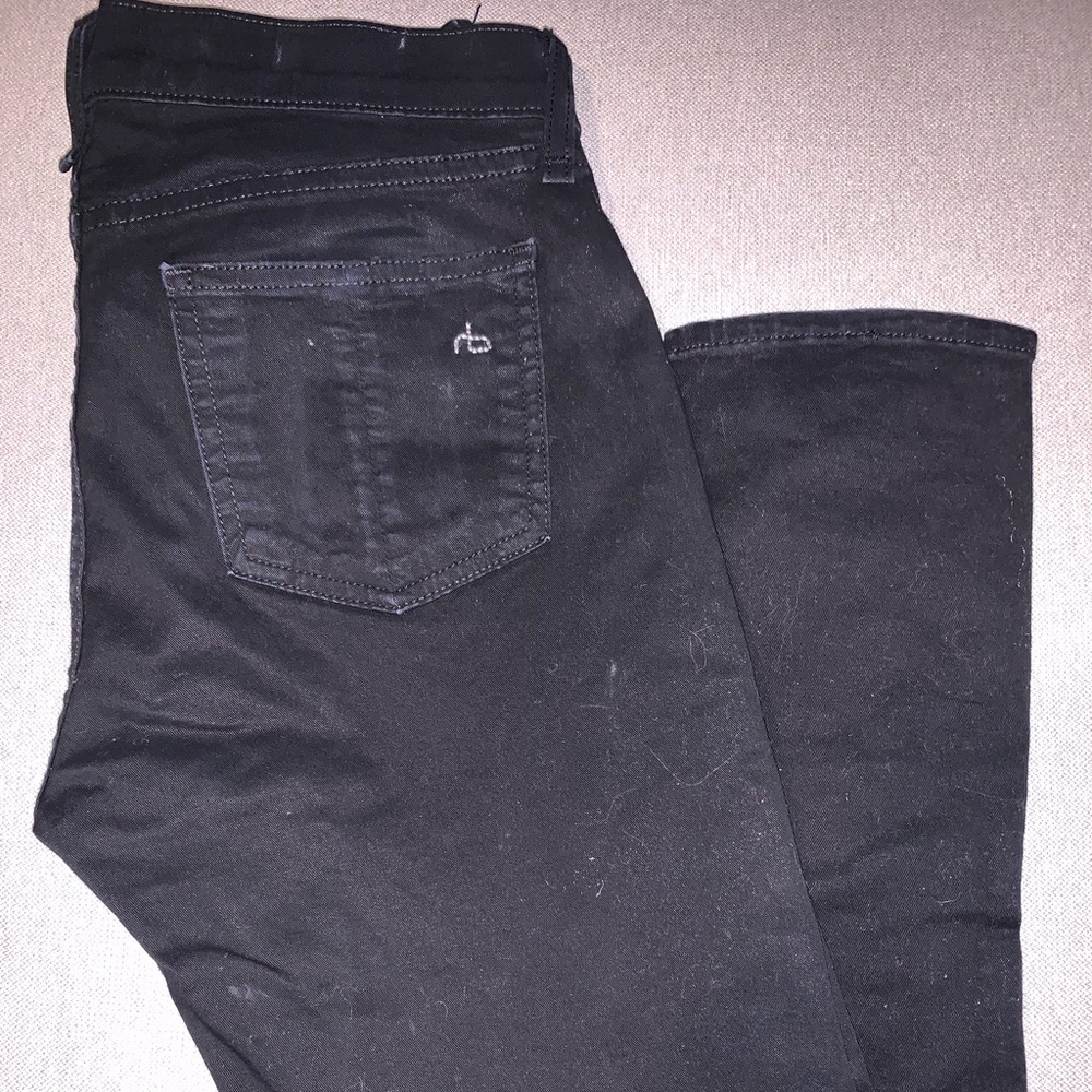 Rag & Bone X Net A Porter Zipper Skinny Jean - image 2